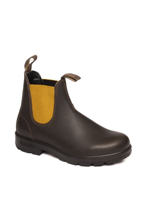 Brown/yellow leather boot BLUNDSTONE FOOTWEAR | 1919LEATHER-BROWN